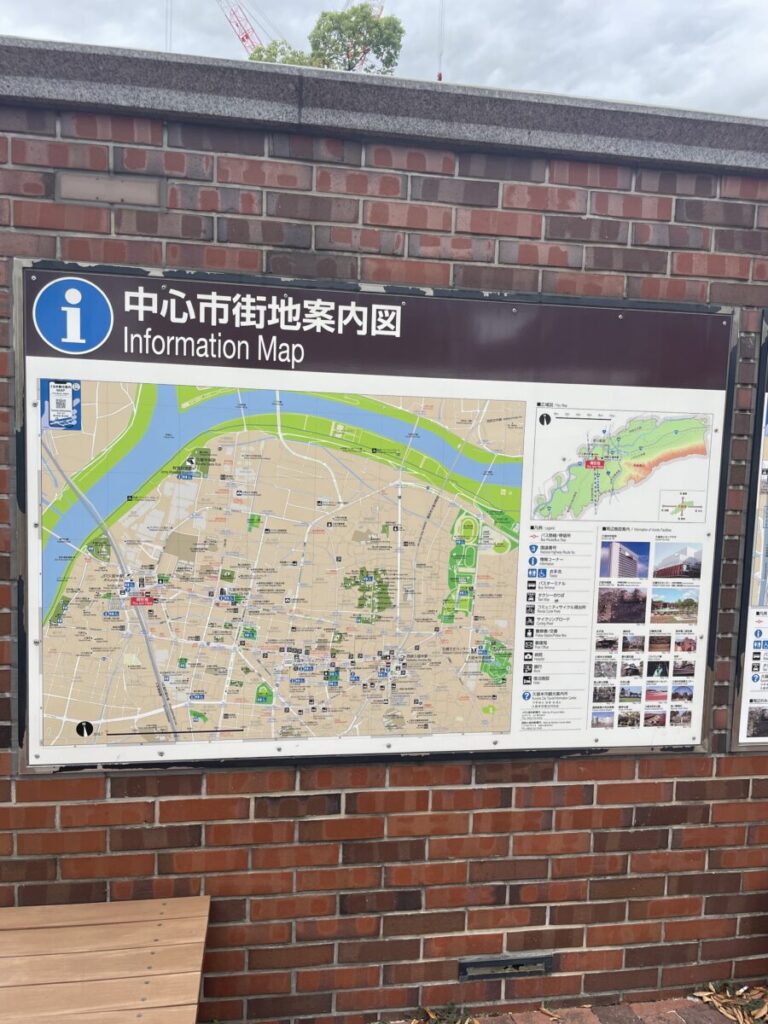 久留米市街地図